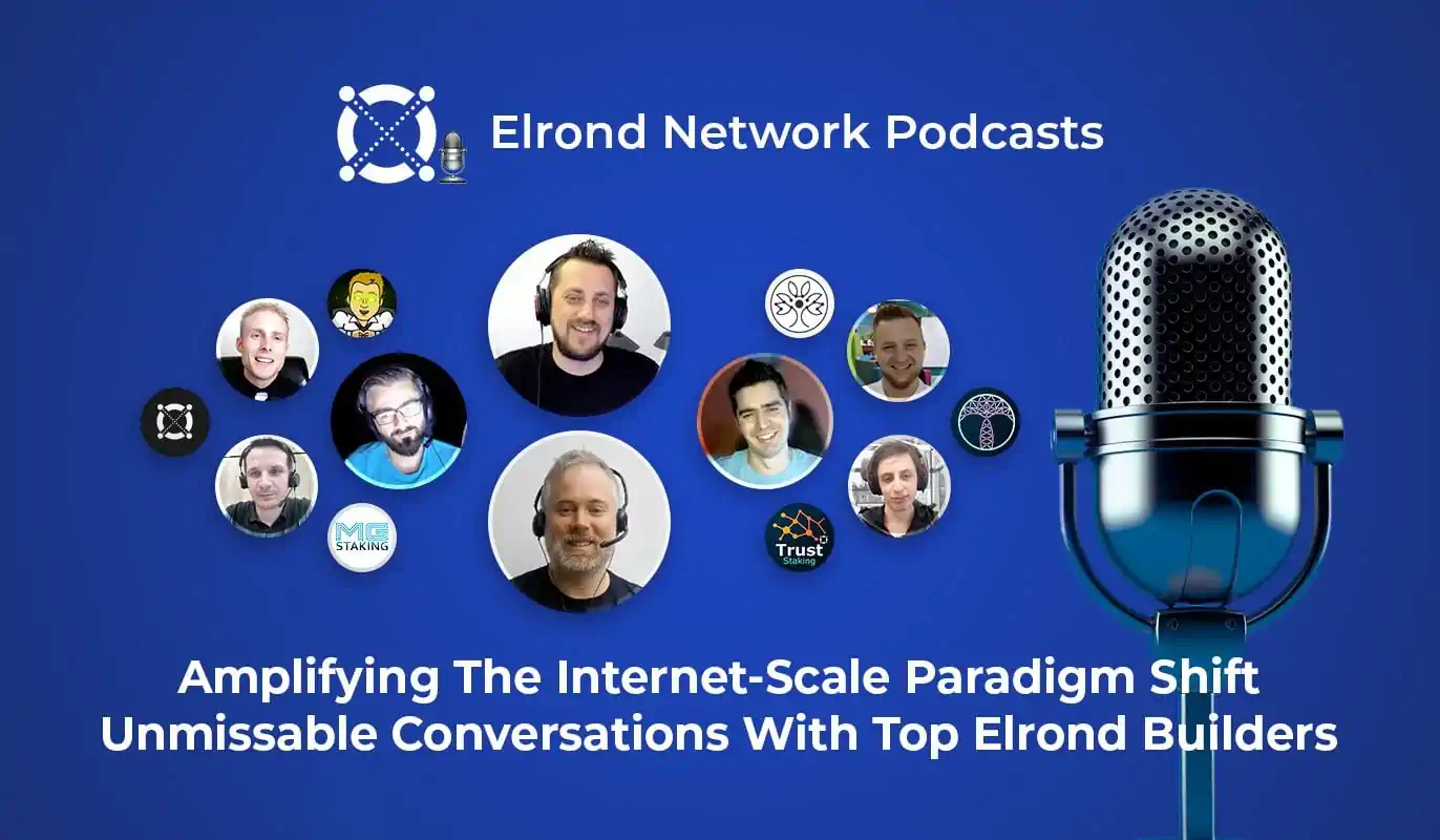 Amplifying The Internet-Scale Paradigm Shift: Unmissable Conversations With Top Builders On Elrond Podcasts