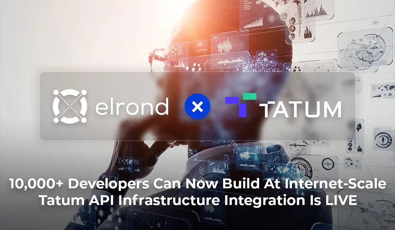 The Tatum Development Platform Integration For Elrond Network Goes Live, Allowing 10,000+ Developers To Build At An Internet Scale