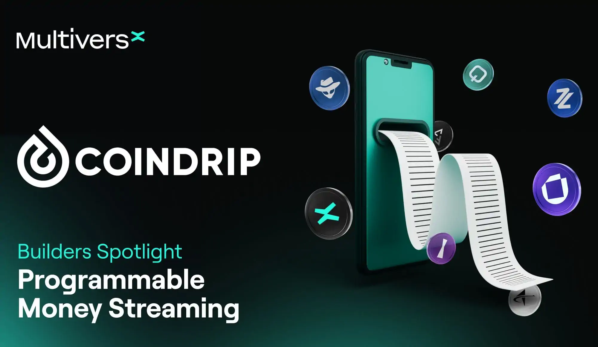 Programmable Money Streaming On MultiversX Via CoinDrip