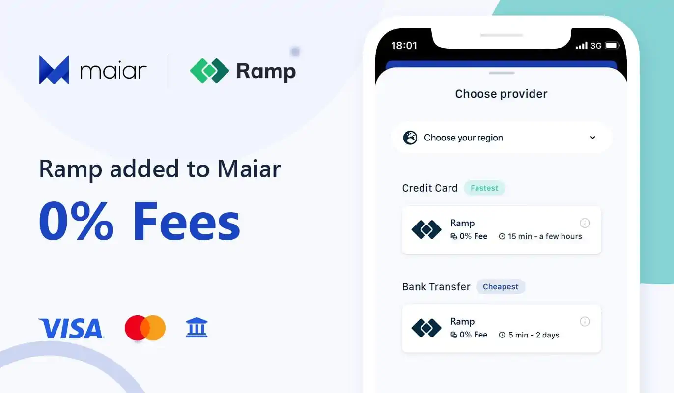 Simplified eGold Onboarding For 170 Countries In Maiar Via Ramp Network