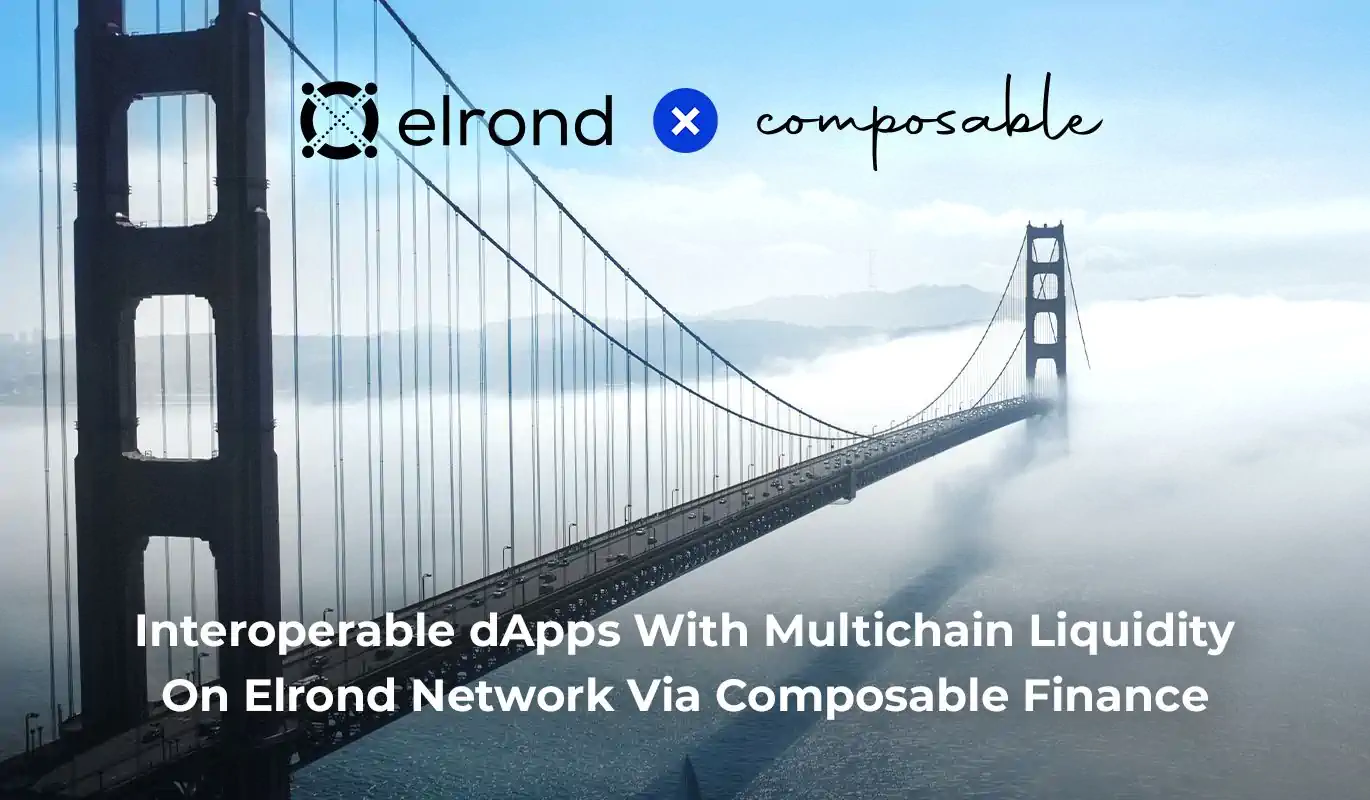 Interoperable dApps With Multichain Liquidity To Be Made Possible On The Elrond Network Via “Composable Finance”