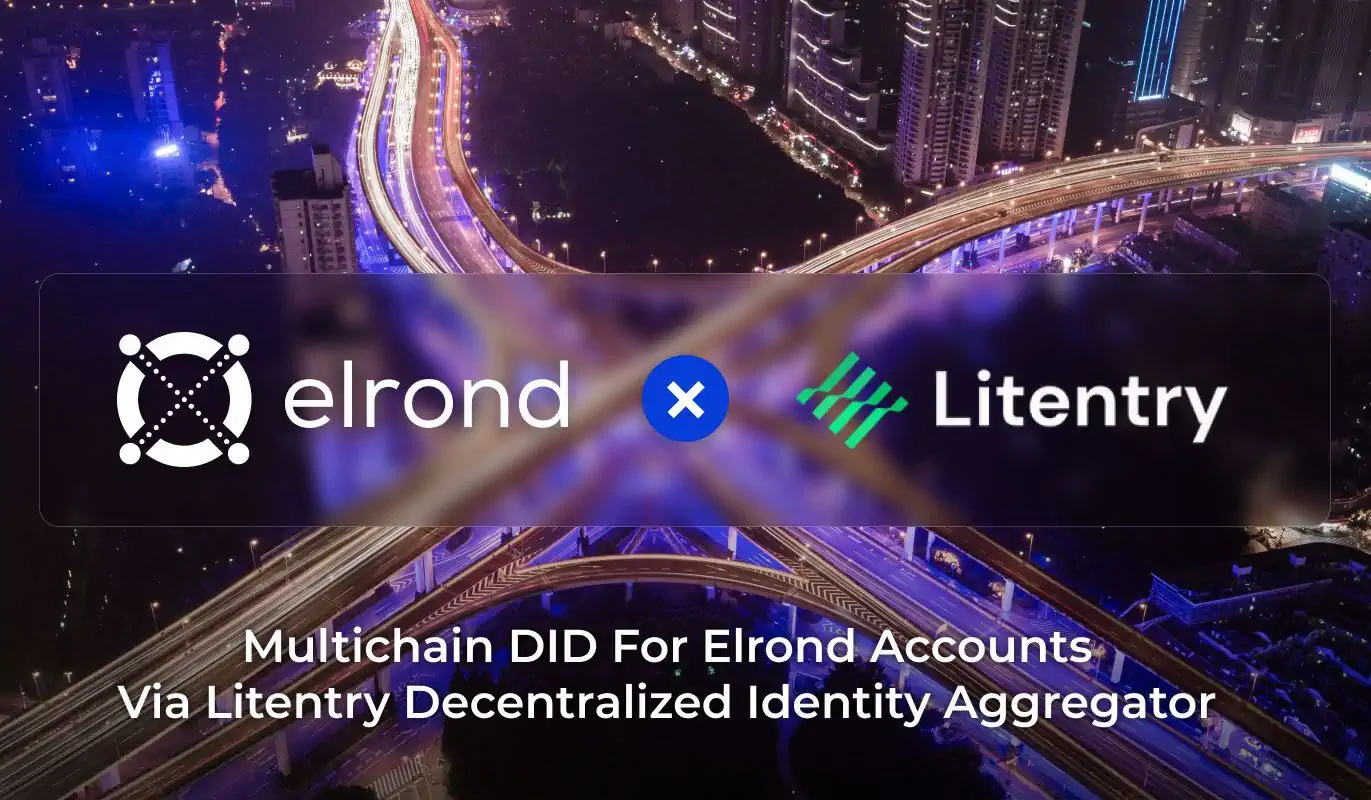 Passportable Elrond Accounts On Multiple Chains And Platforms Via The Litentry Decentralized Identity Aggregator