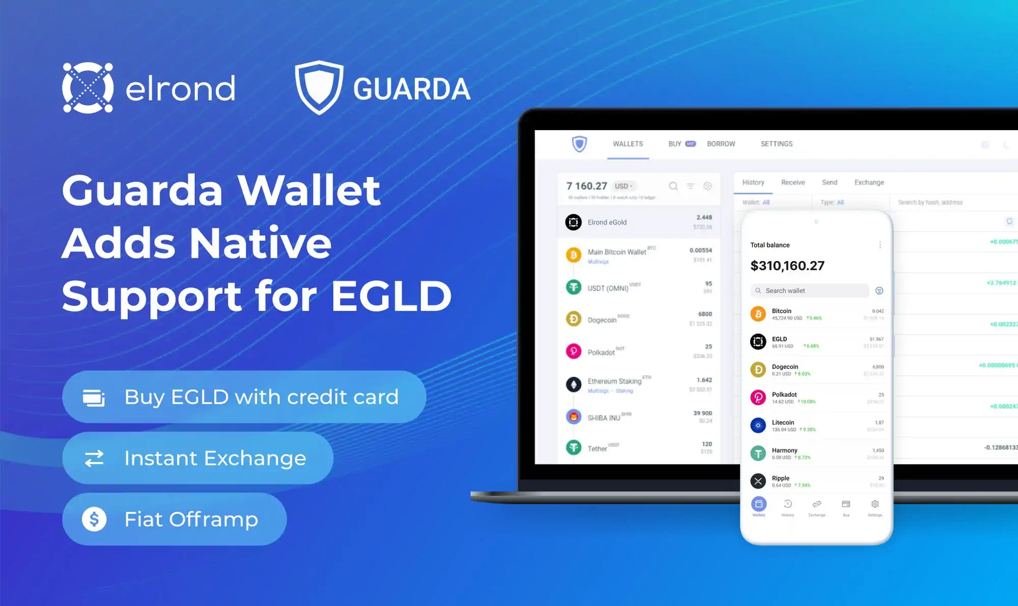 Multi-Chain Crypto Wallet Guarda Adds Native Support for EGLD