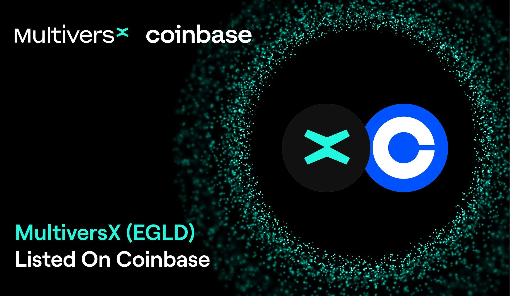 100 million new users to gain acccess to the MultiversX (EGLD) ecosystem via Coinbase listing