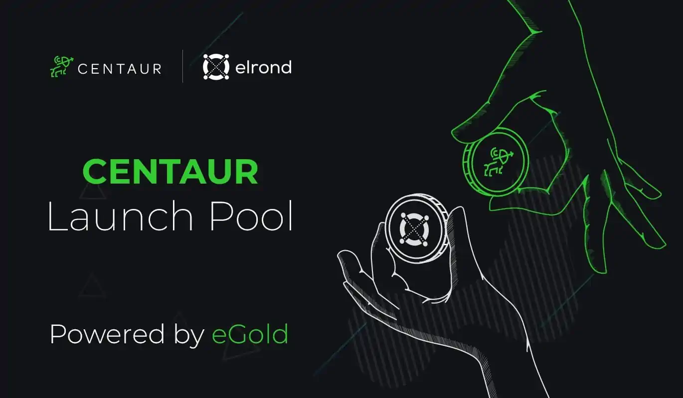 DeFi Yield Opportunity for eGold holders - Centaur Launch Pool!