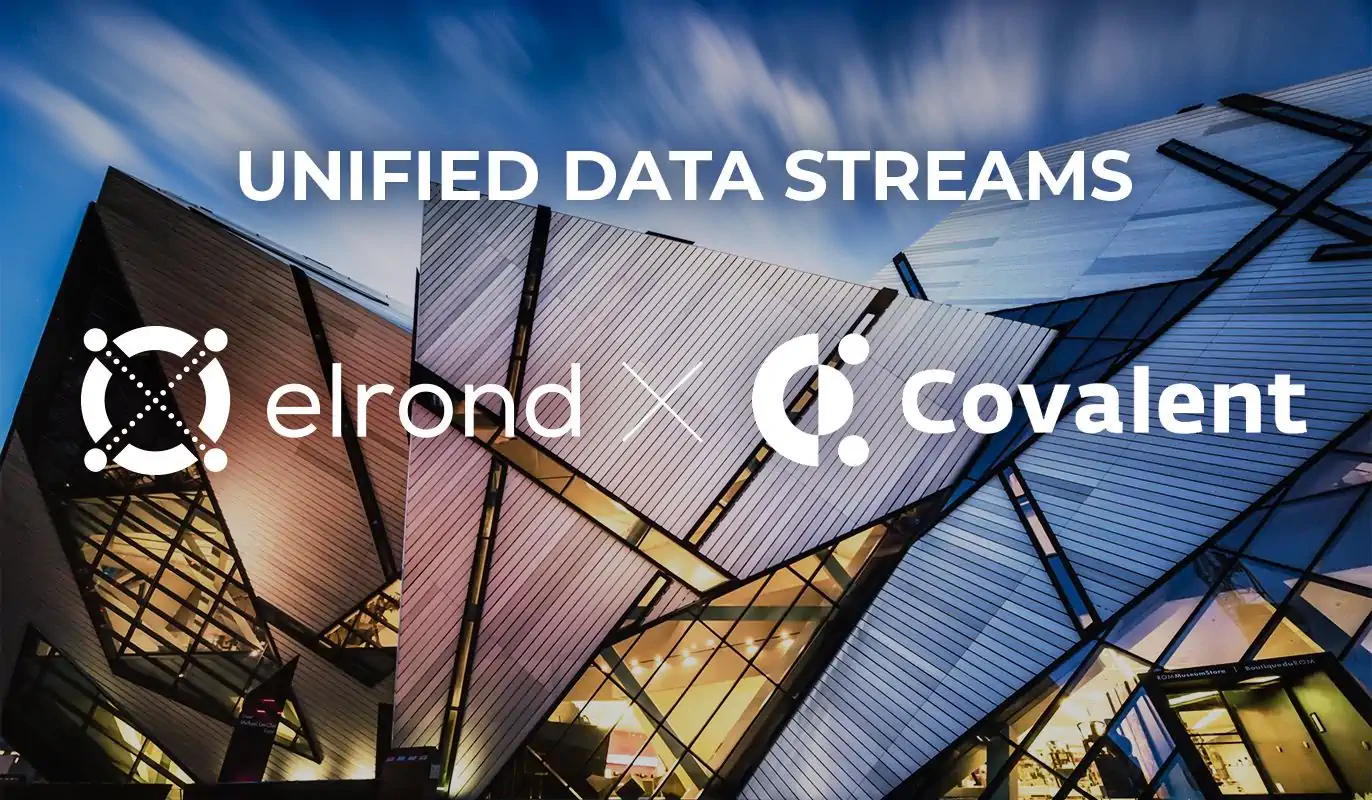 Global Unified Data Streams: Elrond Blockchain Data To Be Easily Accessible To Developers Via Covalent APIs