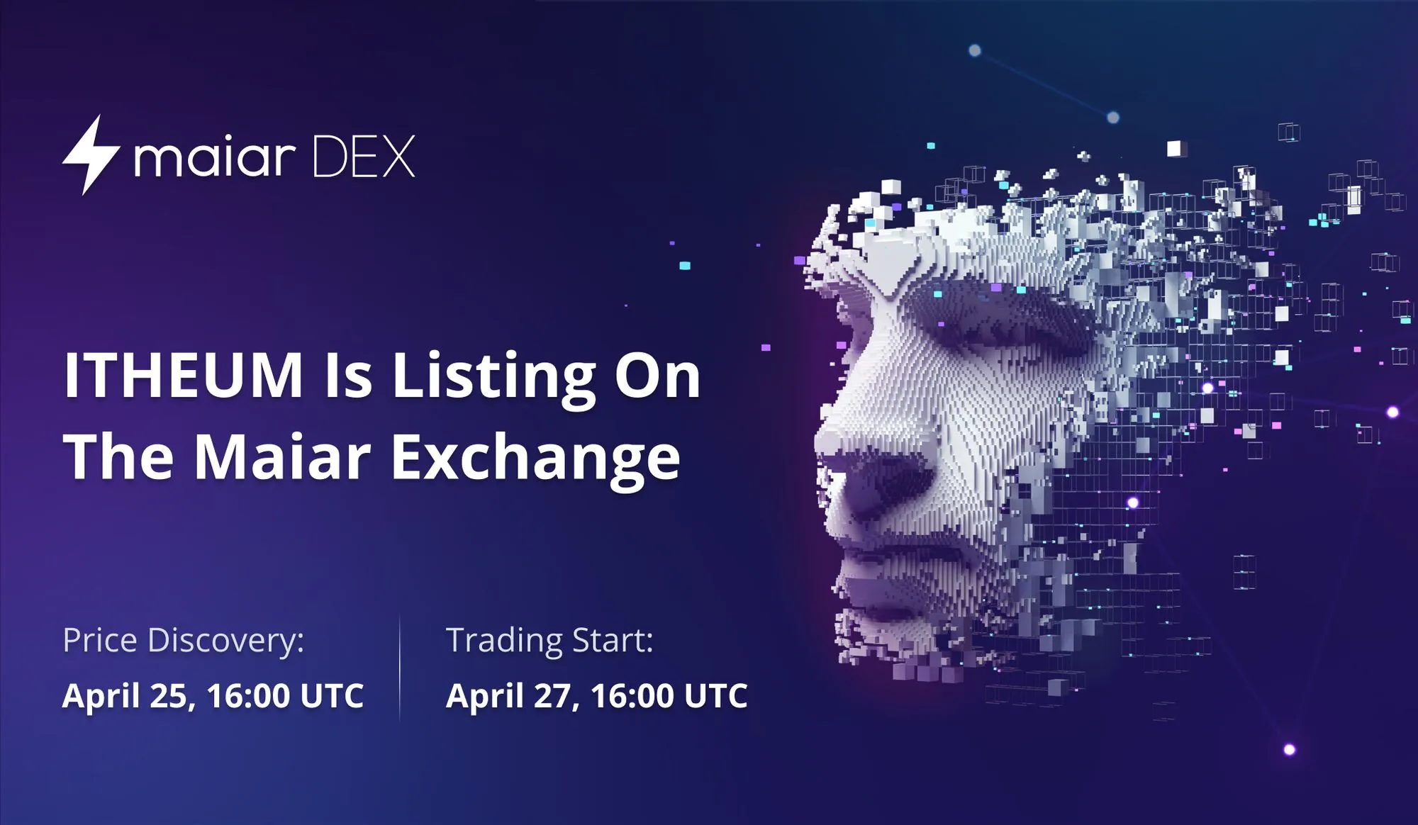 Itheum Is Listing On The Maiar Exchange! Join The Price Discovery And Secure Your Share In The New Web3 Data Economy