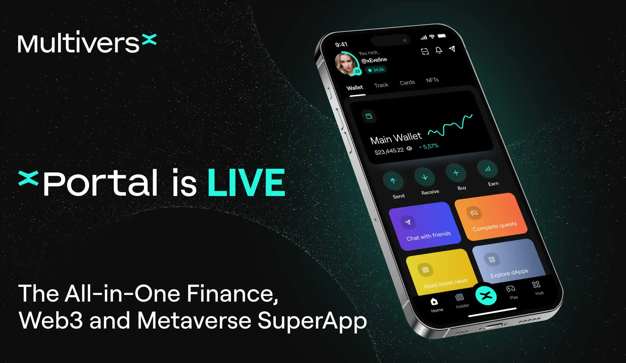 xPortal is LIVE, bringing digital finance, AI avatars, chat, Web3 and the Metaverse to everyone