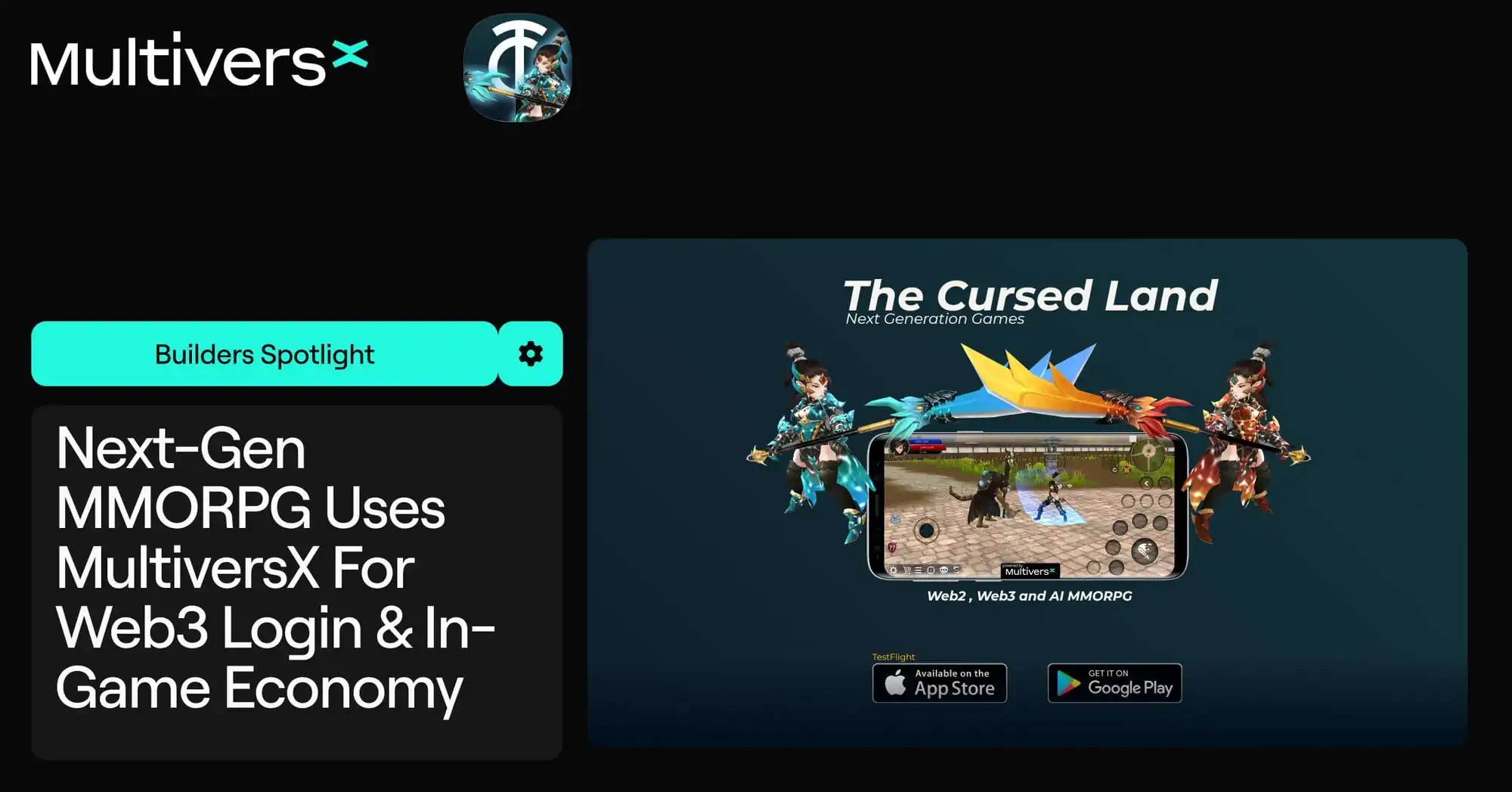 Builders Spotlight: The Cursed Land, A Next-Gen Blockchain MMORPG, Is Using MultiversX For Web3 Login & In-Game Economy