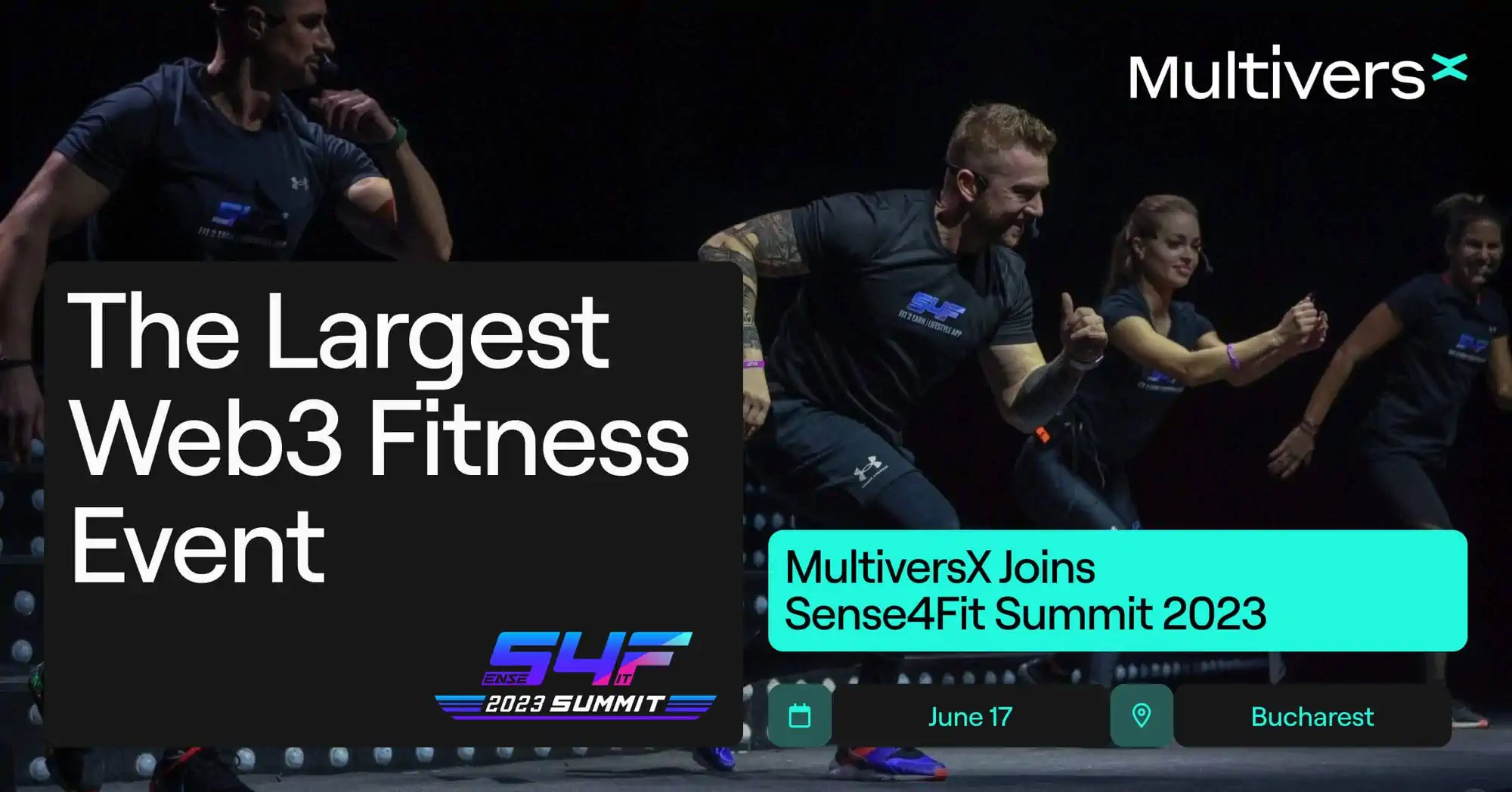 MultiversX Joins Sense4FIT Summit, Bringing Blockchain-Powered Experiences to the Global Fitness Community