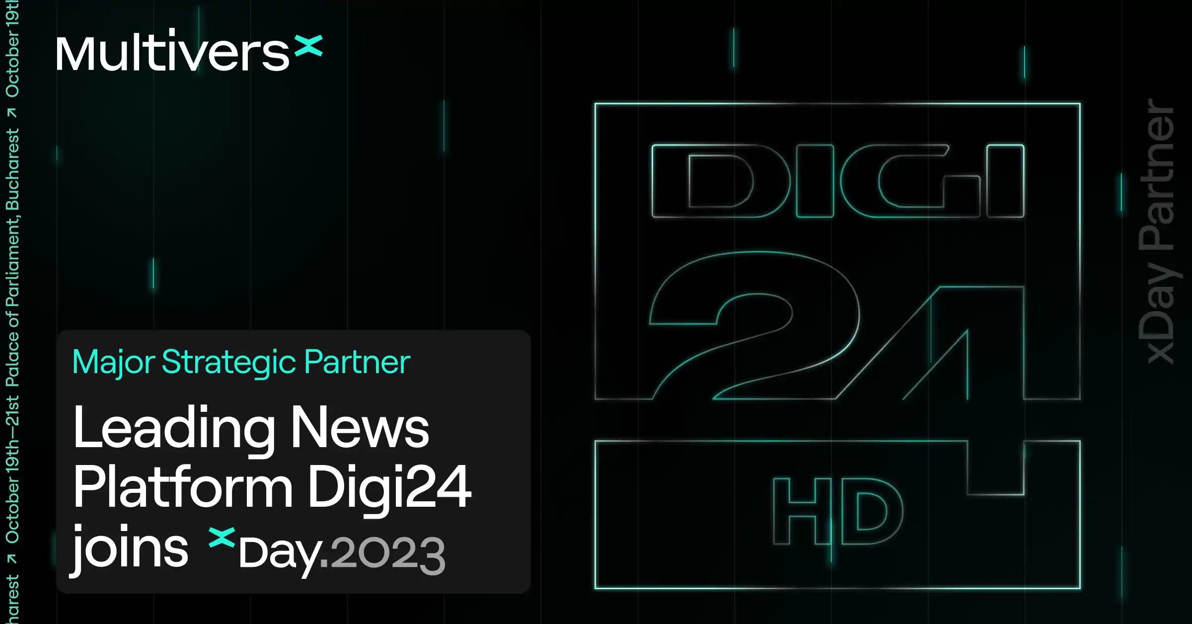 xDay 2023 Amplified By Major Strategic Partnership With Leading International News Platform Digi24