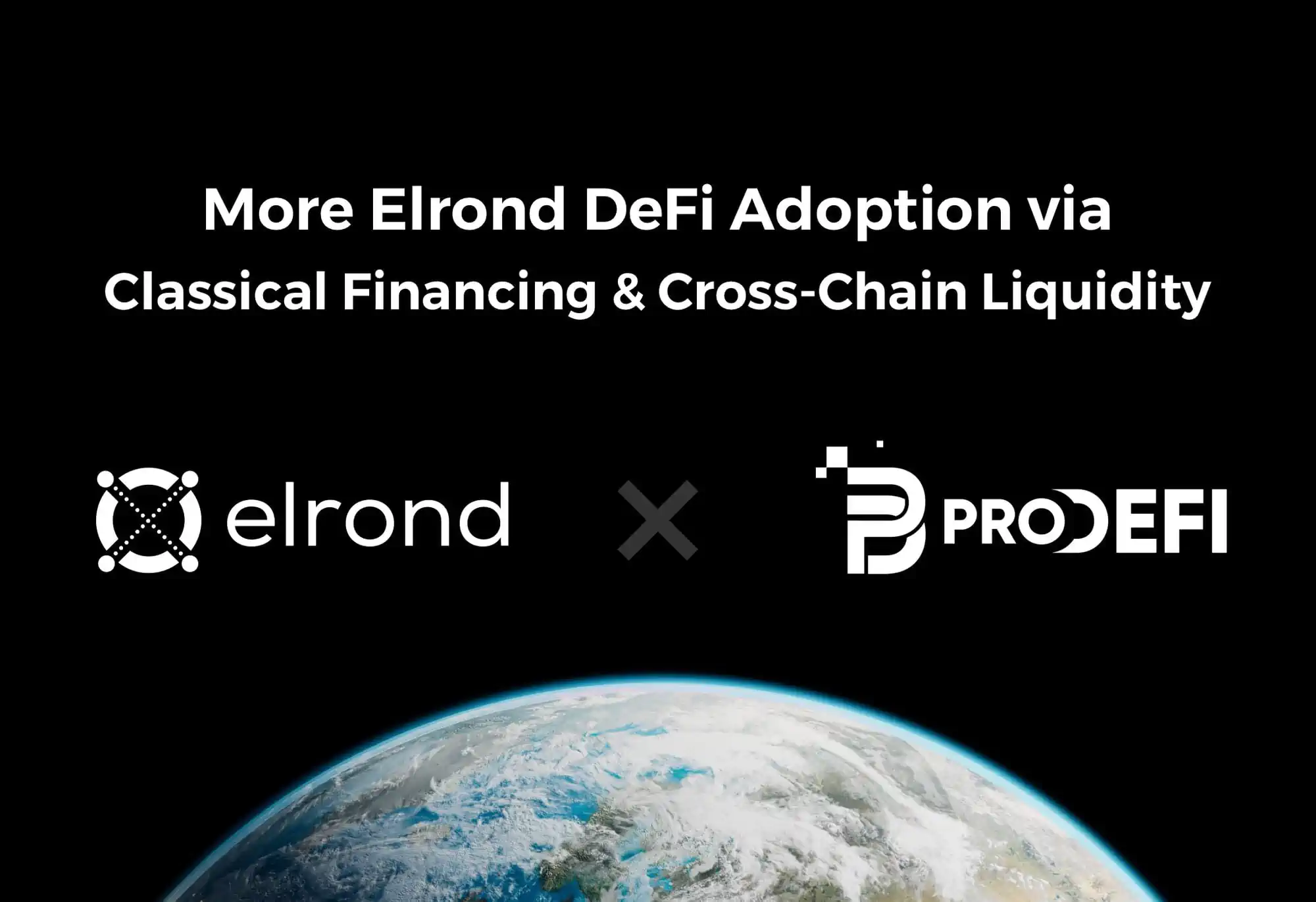 Elrond Assets Soon Usable in Classical Financing and Cross-Chain DeFi via ProDefi