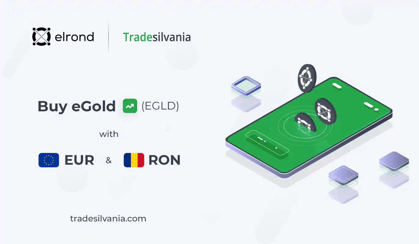 eGold is Now Listed on Tradesilvania Exchange & Fiat Ramp!