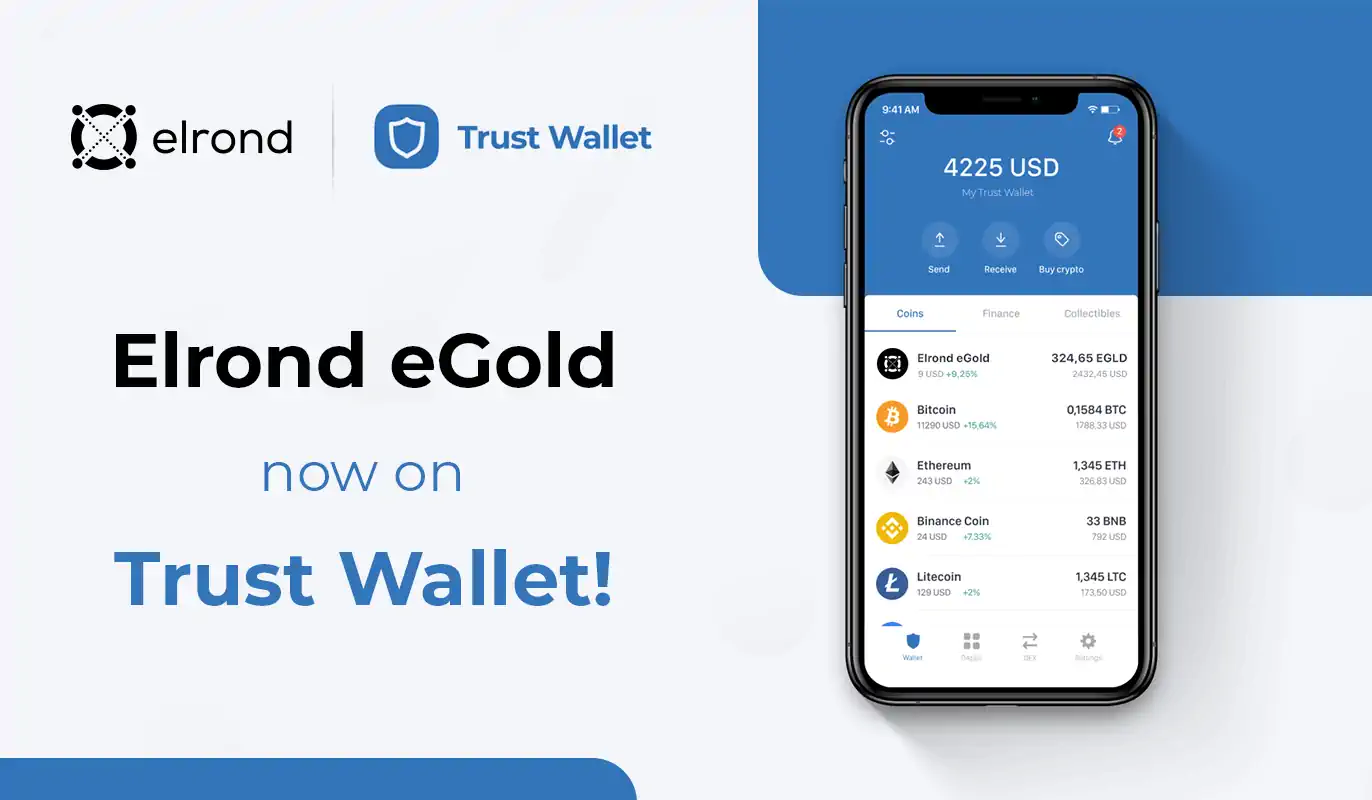 eGold Is Now Available For The 5 Million Users Of TrustWallet, The Official Binance Crypto Wallet