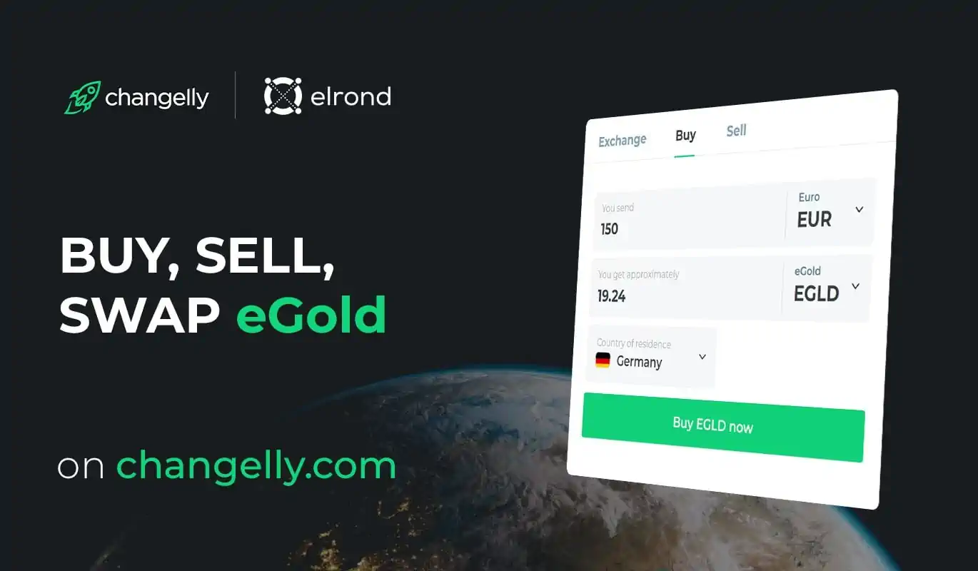 eGold Is Live On Changelly - More Than 2 Million Users Can Purchase eGold With 48 Fiat Currencies & Swap From 160+ Cryptos