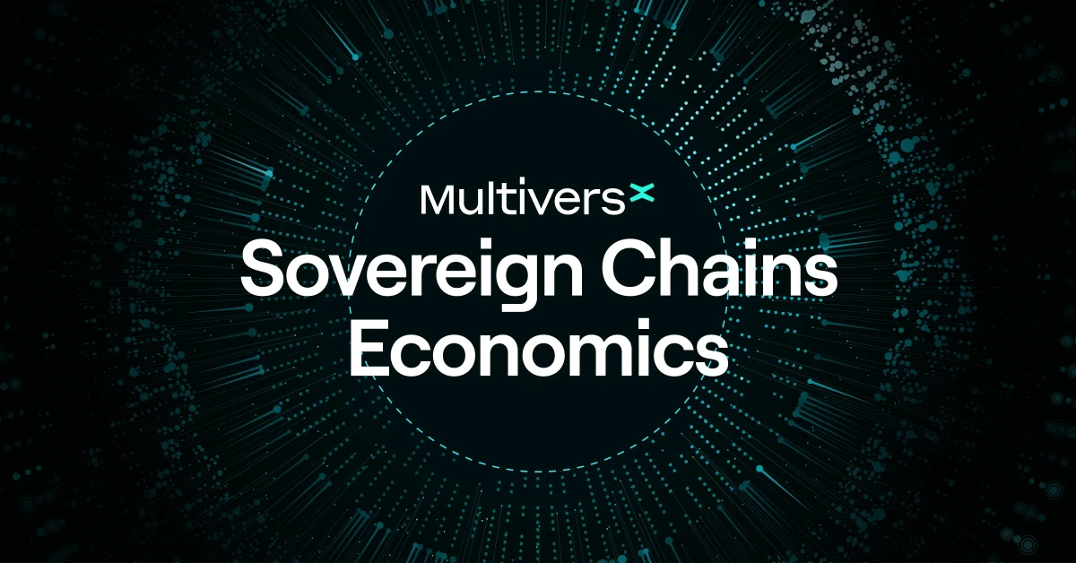 General Economics for Sovereign Chains - Powered by EGLD