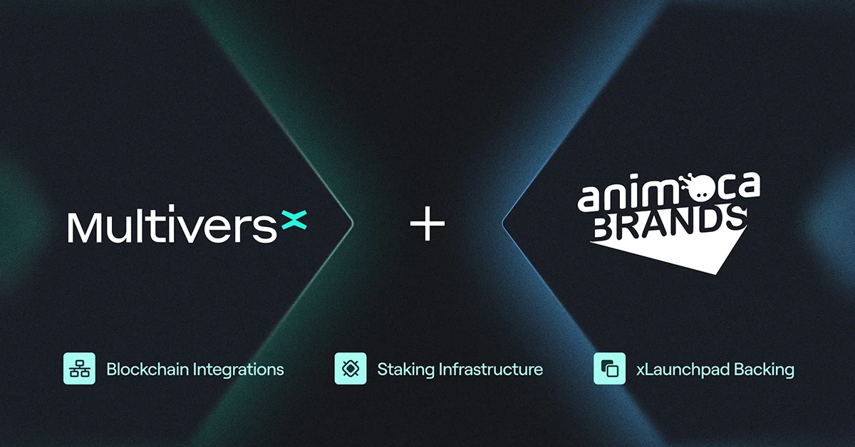 MultiversX And Animoca Brands To Co-Support Creators, People And Businesses Moving On-Chain