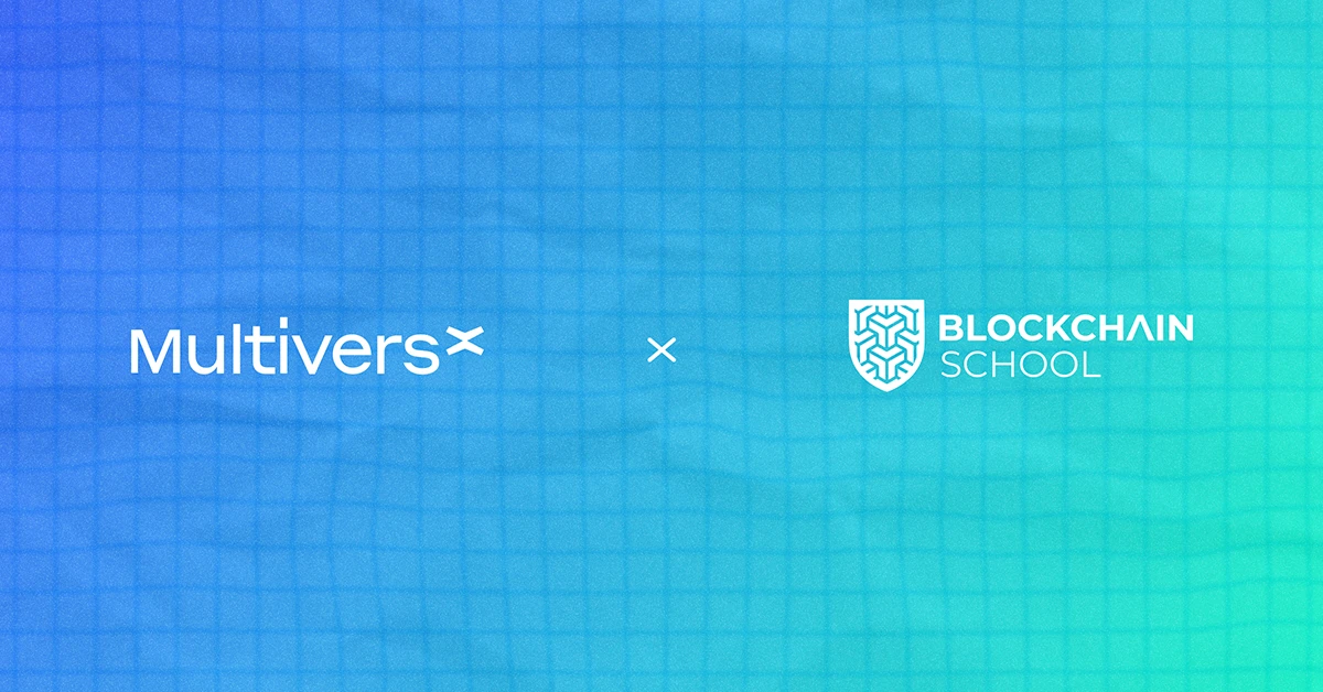 Shaping the Future of Blockchain Education: MultiversX Labs Partners with Blockchain School 