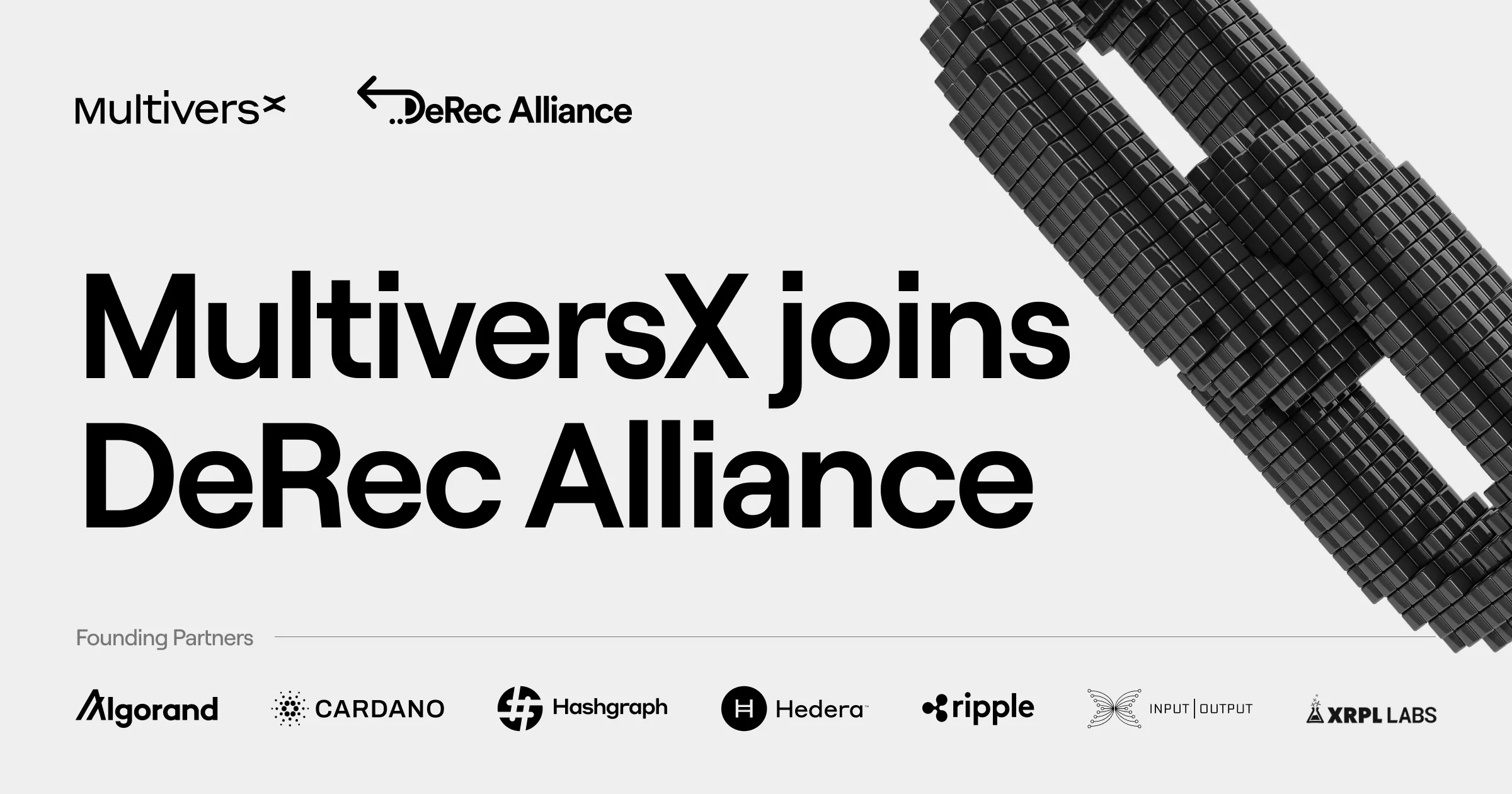MultiversX Joins the DeRec Alliance: Advancing Self-Custody With Open Standards for Secret Recovery